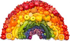 food rainbow