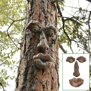 tree face sculpture
