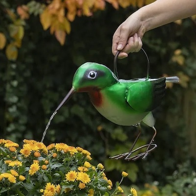 hummingbird watering can
